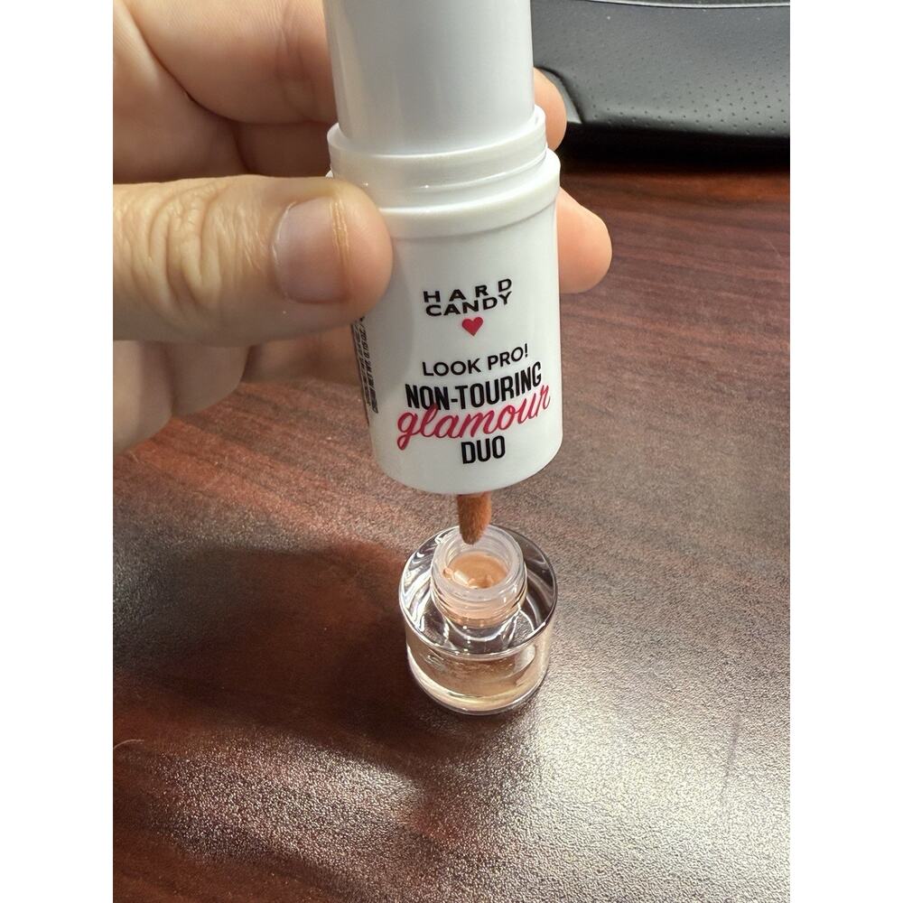 2PK Hard Candy LOOK PRO! Non-Touring Glamour Duo #1292 ROSE GOLD Shimmer Stick
